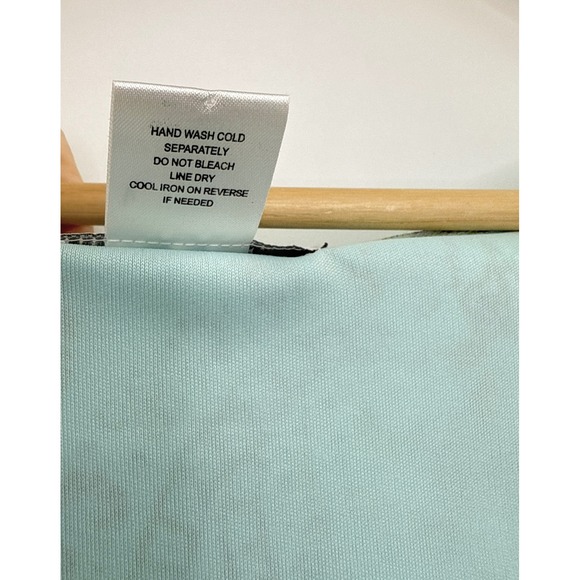 Dressbarn Woman Turquoise Paisley Print Sleeveless V Neck Tunic Top Plus Size 2X - Picture 7 of 9